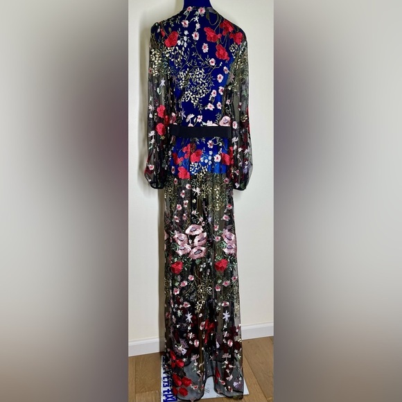 Julia Jordan | Floral Overlay Belted Jacket | Embroidery | Women’s 12 - Picture 7 of 9